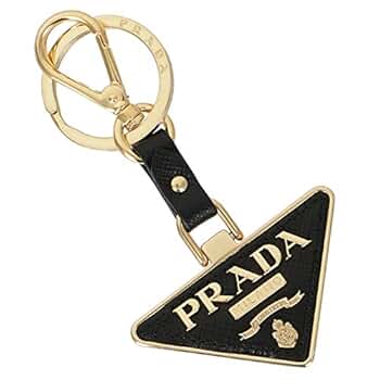PRADA トライアングルキーリングサファイアーノレッド PRADA トライアングルキーリングサファイアーノレッド